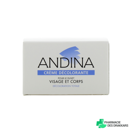 Andina Crème Décolorante Visage et Corps
