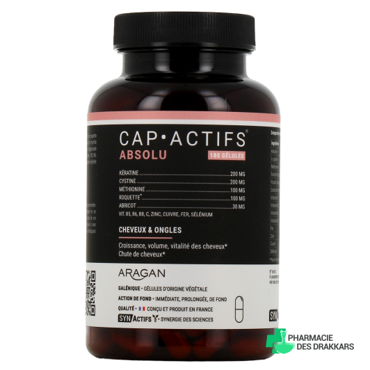 Synactifs Cap Actifs Absolu Cheveux & Ongles