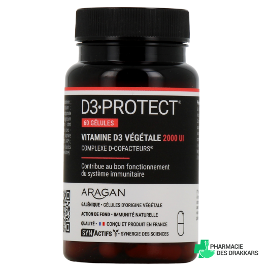 Synactifs D3 Protect Vitamine D3 végétale