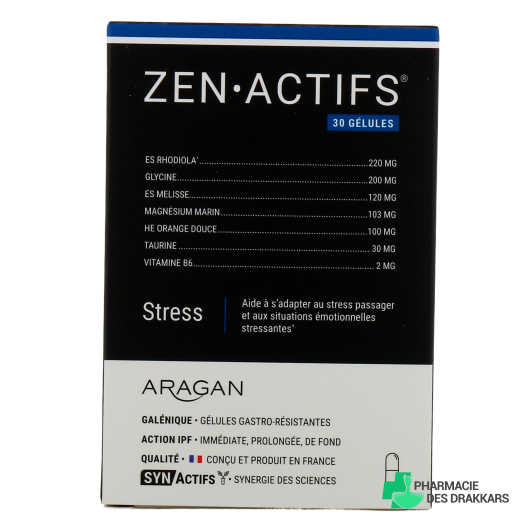 Synactifs Zen Actifs Stress 30 gélules