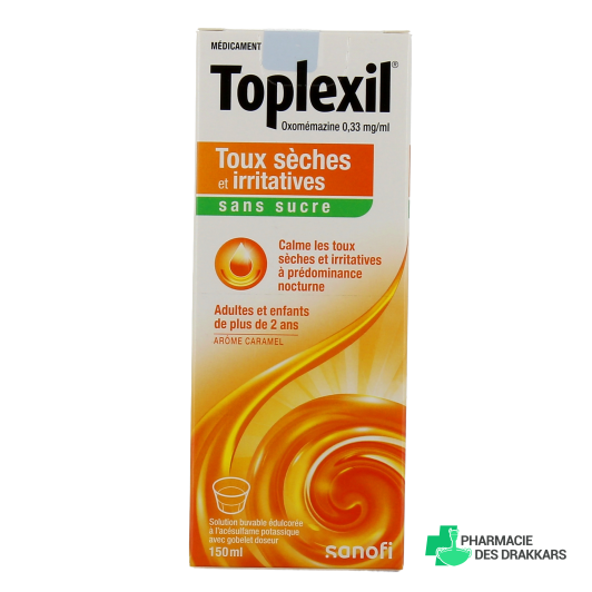 Toplexil Sirop Toux Sèche et Irritative