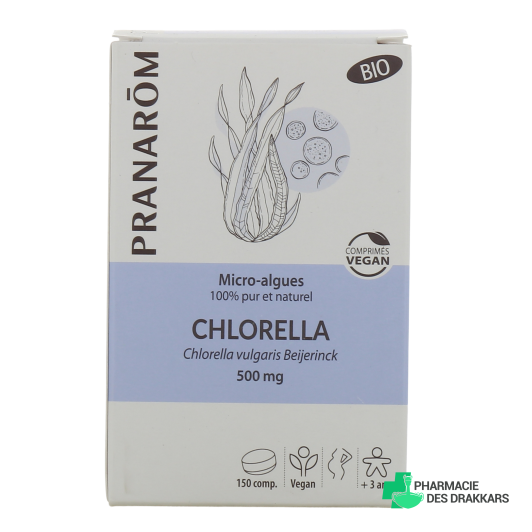 Pranarom Chlorella Bio 500 mg