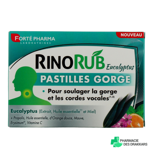 Forté Pharma RinoRub Pastilles Gorge