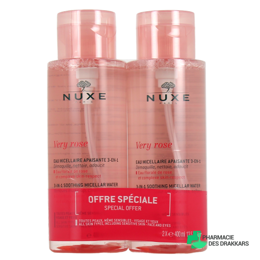 Nuxe Very Rose Eau Micellaire Apaisante 3 en 1