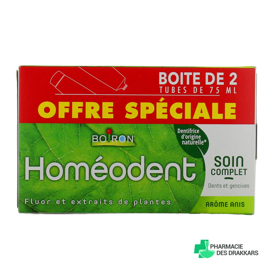 Homeodent Dentifrice Soin Complet Anis