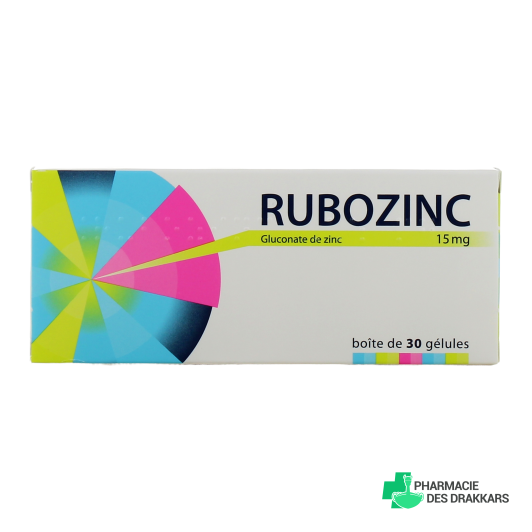 Rubozinc 15 mg Gélules