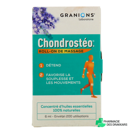 Granions Chondrostéo+ Roll-On de Massage Anti-Douleur