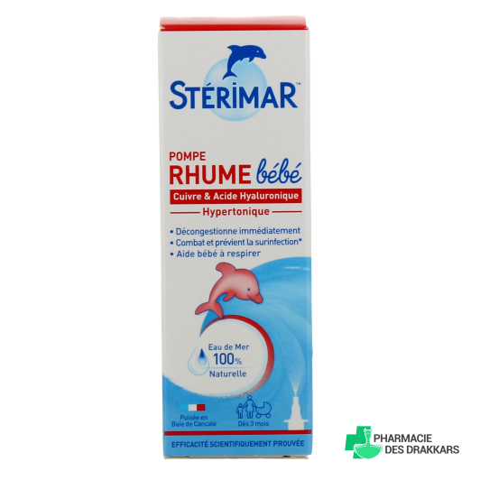 Sterimar Rhume Bébé Spray Hypertonique