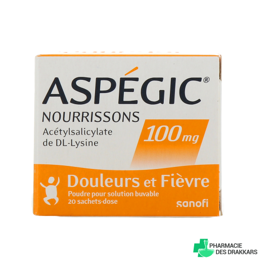 Aspégic Enfants & Nourrissons 100 & 250 mg