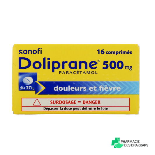Doliprane 500 mg comprimés