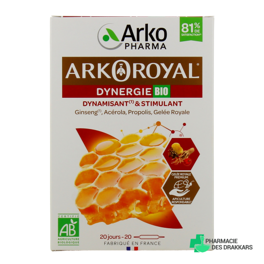 Arkoroyal Dynergie Ampoules