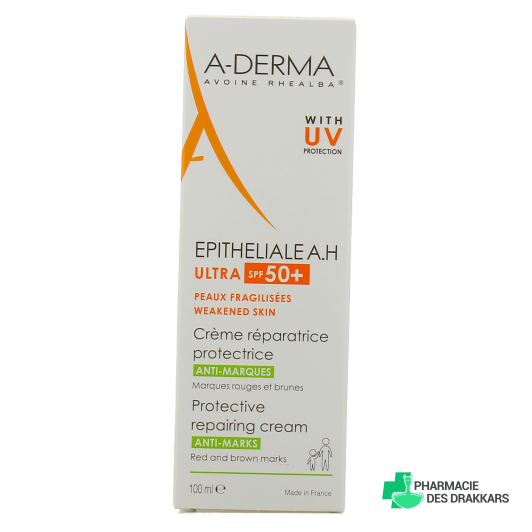 A-Derma Epitheliale A.H Ultra SPF50+ Crème réparatrice protectrice