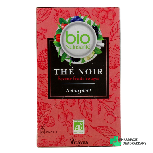 Nutrisanté Thé Noir Antioxydant Bio