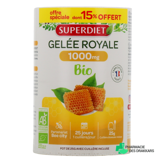 Super Diet Gelée Royale Bio 1000 mg