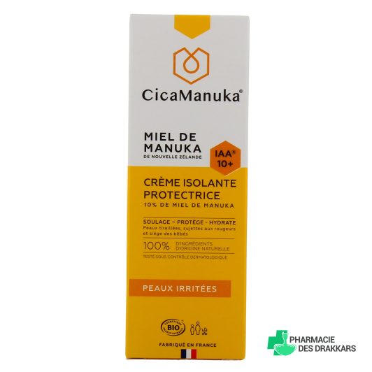 CicaManuka Crème Isolante Protectrice Bio