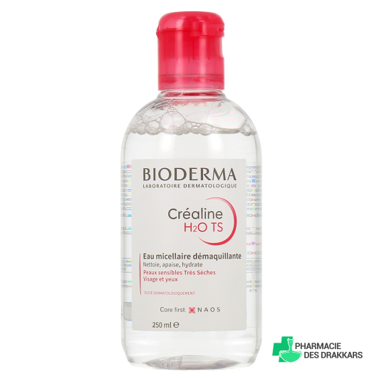 Bioderma Créaline H2O TS Eau micellaire démaquillante