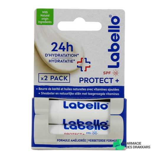 Labello Protect + Soin des lèvres SPF 15