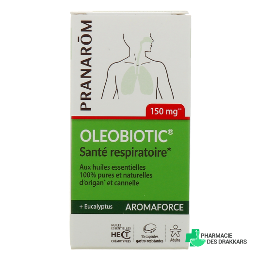 Pranarom Oleobiotic Santé Respiratoire