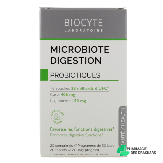 Biocyte Longevity Microbiote Digestion