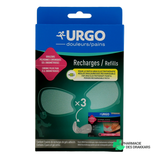 Urgo Patch Electrothérapie règles douloureuses rechargeable - URGOGYN