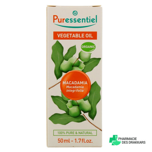 Puressentiel Huile Végétale Bio Macadamia