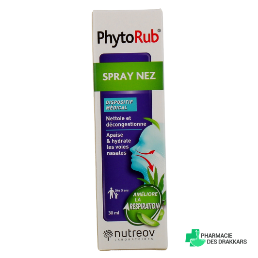 PhytoRub Spray Nez Améliore la Respiration