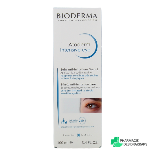 Bioderma Atoderm Intensive Eye Soin anti-irritations 3en1