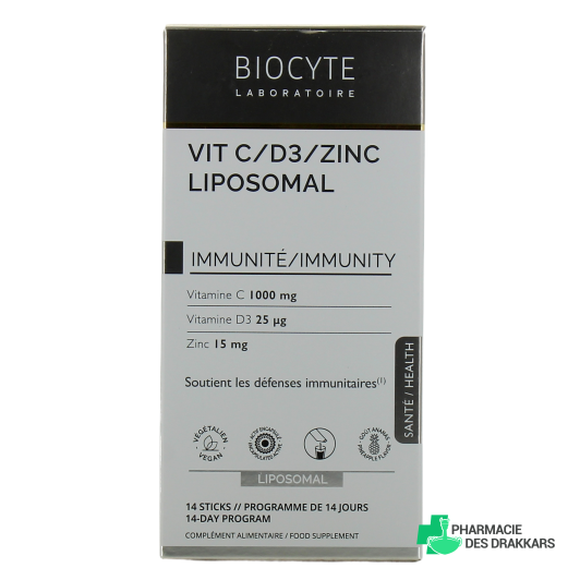 Biocyte Vit C/D3/Zinc Liposomal