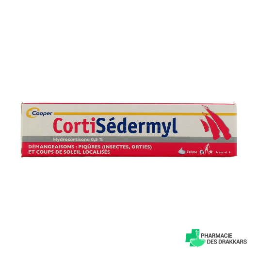 CortiSedermyl 0.5% Crème Anti-Démangeaisons