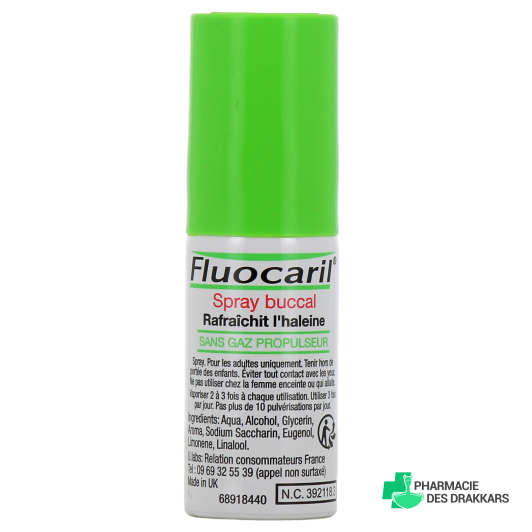 Fluocaril Spray Buccal Haleine Fraîche 15ml
