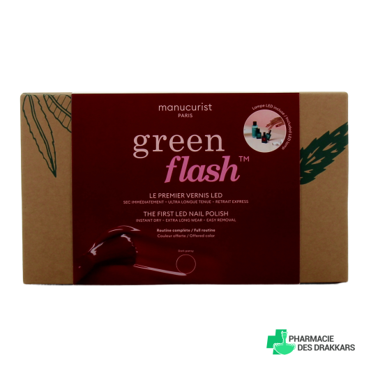 Manucurist Green Flash Kit Vernis Semi-Permanent