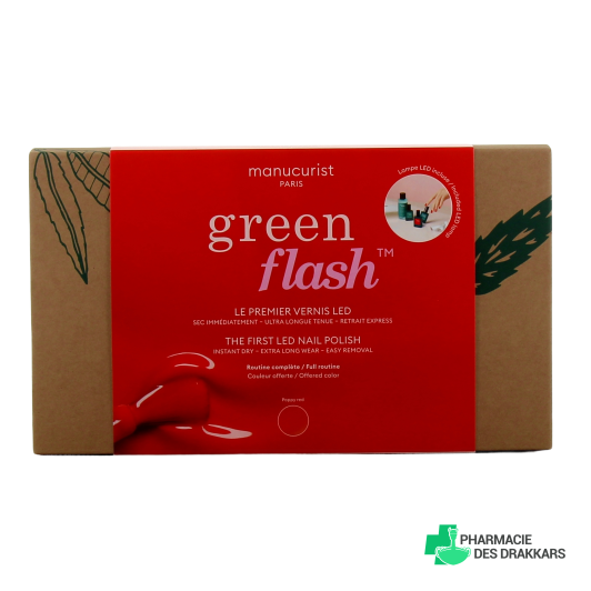 Manucurist Green Flash Kit Vernis Semi-Permanent
