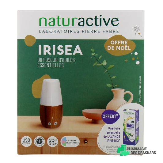 Naturactive Irisea Diffuseur d'huiles essentielles