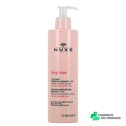 Nuxe Very Rose Lait Corps Hydratant Apaisant