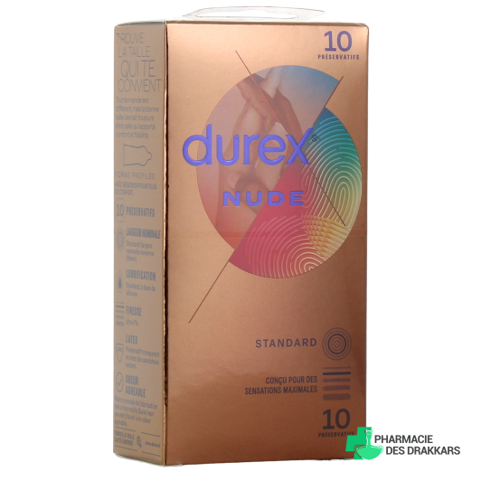 Durex Nude Préservatifs Ultra Fins