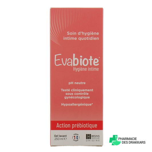 Evabiote Hygiène Intime Gel Lavant Action Prébiotique