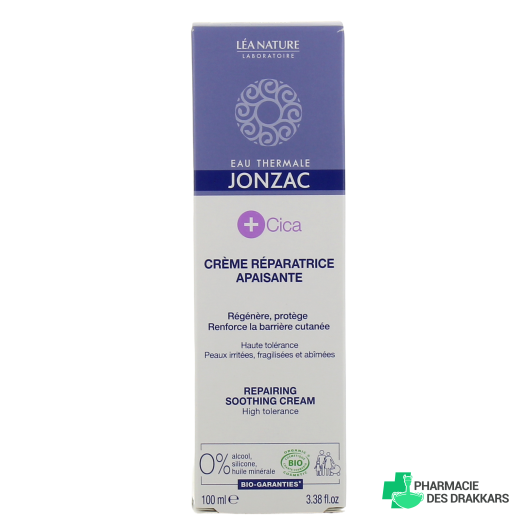 Jonzac +Cica Crème Réparatrice Apaisante