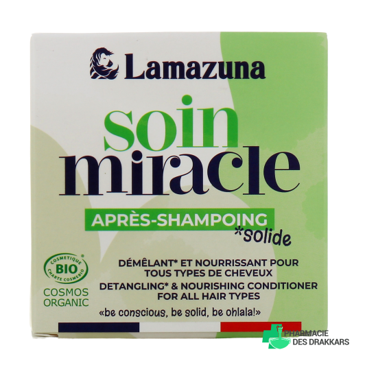 Lamazuna Après-shampooing solide soin démêlant