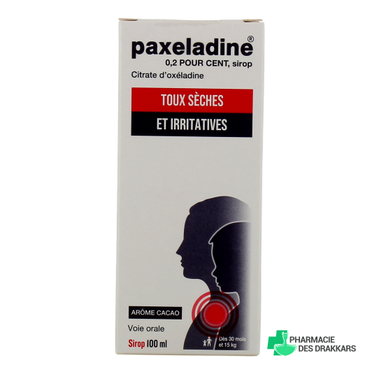 Paxeladine Sirop Toux Sèche et Irritative