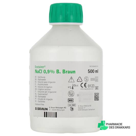 B Braun Ecotainer NaCl 0,9% Solution d'Irrigation