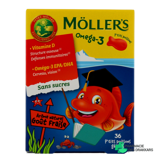 Möllers Omega-3 P'tits Poissons