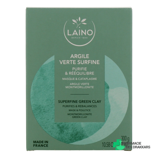 Laino Masque et Cataplasme Argile Verte Surfine