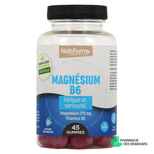 Nat & Form Magnésium B6 Gummies