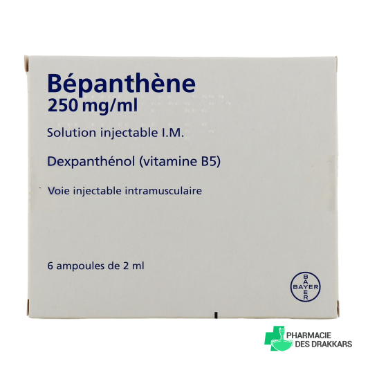 Bepanthene 250 mg/ml 6 ampoules