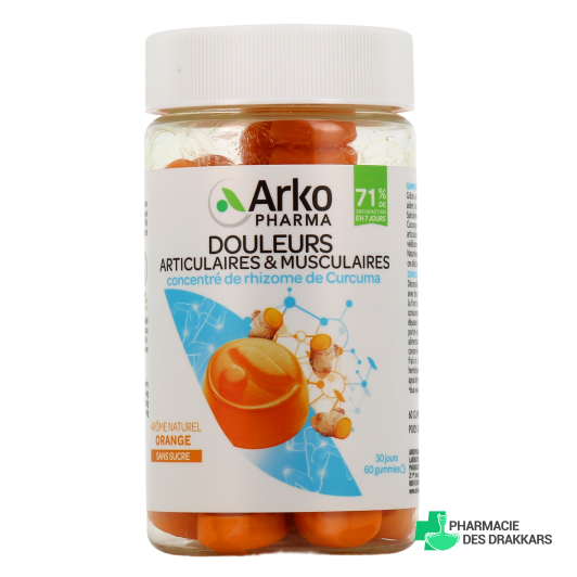 Arkopharma Douleurs Articulaires & Musculaires Gummies