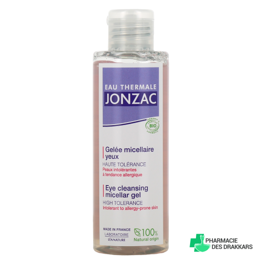 Jonzac Reactive Control Gelée Micellaire Yeux Bio