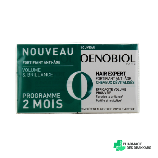 Oenobiol Hair Expert Fortifiant Anti-Age Cheveux Dévitalisés