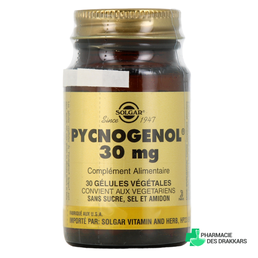 Solgar Pycnogénol 30 mg