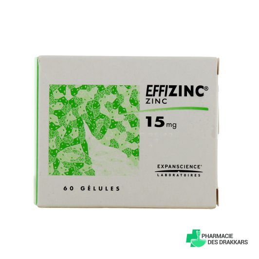 Effizinc 15 mg Gélules
