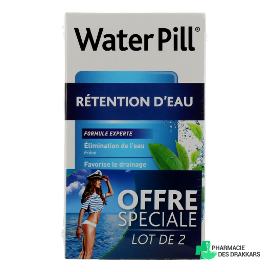 Nutreov WaterPill Rétention d'eau Lot 2 boîtes 30 comprimés